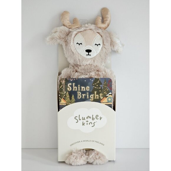 Slumberkins Ibex Reindeer The Caring Crew - New In Box - Picture 1 of 7